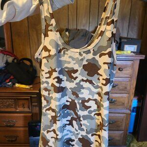 Camouflage tank top
